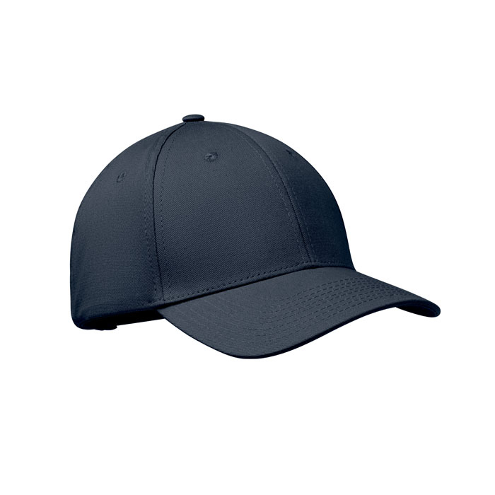 Casquette baseball promotionnelle 6 pans coton 280g Bahamas Bleu marine